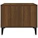 Tavolino Da Salotto Rovere Marrone 60x50x40cm Legno Multistrato - Foto miniatura 3