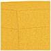 Poggiapiedi Giallo Chiaro 60x50x41 Cm In Tessuto - Foto miniatura 5