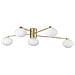 Lampada Da Soffitto Ottone D 900 X H 200 Mm - Foto miniatura 1
