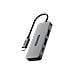 Hub da USB-C a 2x USB-A + 2x USB-C Colore Grigio - Foto miniatura 1