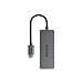 Hub da USB-C a 2x USB-A + 2x USB-C Colore Grigio - Foto miniatura 2