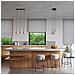Sollux Lighting Lampada A Sospensione Rea 2 In Cemento Sl.1224 - Moderno Lampade A Sospensione Grigio 113x34x12 Cm - Foto miniatura 1
