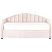 Letto Estraibile Velluto Eyburie 90 X 200 Cm Rosa Pastello - Foto miniatura 2