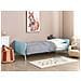 Letto Singolo Legno Azzurro 90 X 200 Cm Bonnac - Foto miniatura 1