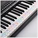 Qt-0302 Adesivi Per Tastiera Di Pianoforte - Accessorio Per Pianoforte Colorato - Foto miniatura 2