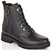 Black Casual Closed Booties Stivaletti Pelle Scarpe Donna Nero Eu 41, D8671-01 - Foto miniatura 2
