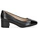 Black Comb Elegant Closed Formal Scarpe Eleganti Pelle Scarpe Donna Nero Eu 39, 9-22305-42-019 - Foto miniatura 2