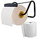 Porta Bobina Carta A Muro Con Rotolo Omaggio, Per Bobine Da Cm 29,bianco, Porta Rotolo Industriale, Cm 40x20x23h, Dispenser Bobina A Muro, Accessori Per Utilizzo E Montaggio Inclusi - Foto miniatura 1