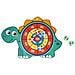 Bersaglio Freccette Mandelli 704700111 Sport One Dino Target Con 6 Pal - Foto miniatura 1