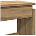 Tavolo Consolle Rovere Artigianale 80x30x80 Cm In Truciolato - Foto miniatura 9