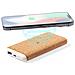 Power Bank Natura Wireless 15w. 8000 Mah. 1 Uscita Usb E 1 Type C. Ingresso Type C 6,9x13,4x1,8 Cm. Colore Del Legno - Foto miniatura 1