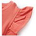 Maglietta da Bambina con Maniche Volant Corallo 92 - Foto miniatura 5