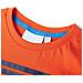 Maglietta per Bambini Arancione Scuro 128 - Foto miniatura 3