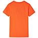 Maglietta per Bambini Arancione Scuro 128 - Foto miniatura 2
