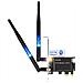 Net - Nuwo NWPCIAX5400 Adattatore PCI-E WiFi 6E Tri-Band + Bluetooth 5.2 - Foto miniatura 1