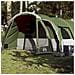Tenda Familiare a Tunnel per 8 Persone Verde Impermeabile - Foto miniatura 1