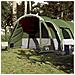 Tenda Familiare a Tunnel per 8 Persone Verde Impermeabile - Foto miniatura 2