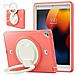 Custodia Per Ipad 9/8/7 10.2"" Con Supporto E Tracolla Rosa - Foto miniatura 1