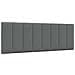 Giroletto senza Materasso Grigio Scuro 120x200 cm Tessuto - Foto miniatura 7