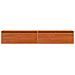 Armadi da Parete con porta 2 pcs Cera marrone 100 x 30 x 35 cm - Foto miniatura 6