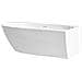 Vasca Da Bagno Angolare Parnaiba Lato Sinistro 170 X 80 Cm Bianco - Foto miniatura 3