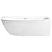 Vasca Da Bagno Angolare Parnaiba Lato Sinistro 170 X 80 Cm Bianco - Foto miniatura 4