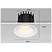 Confezione Da 2 Faretti Da Incasso Led 12w, Foro 75mm, 4000k, Antiriflesso - Foto miniatura 2