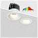 Confezione Da 2 Faretti Da Incasso Led 12w, Foro 75mm, 4000k, Antiriflesso - Foto miniatura 5