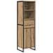 Armadio per Libri Rovere Artigianale 43 x 36 x 150.5 cm - Foto miniatura 1