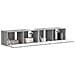 Mobile TV da parete 2 pcs Grigio Sonoma 60 x 31 x 29.5 cm - Foto miniatura 3