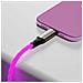 Cavo Usb-c Luminoso Da 1,2 M Per Ricarica Rapida Da 60 W E Trasferimento A 480 Mbps, Multicolore - Foto miniatura 3