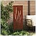 Schermo per privacy in giardino Floreale Ruggine 50 x 140 cm - Foto miniatura 3