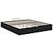 Letto ottomano Rovere Nero 193 x 120 x 25 cm Truciolare - Foto miniatura 7