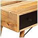 Scrivania Marrone 110 x 55 x 76 cm Legno di mango massello - Foto miniatura 8