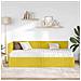 Struttura Letto Angolare con Materasso 2 pcs Giallo Velluto - Foto miniatura 3