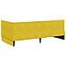 Struttura Letto Angolare con Materasso 2 pcs Giallo Velluto - Foto miniatura 9