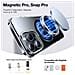 Cover per iPhone 16 Pro Max - TPU+PC, Trasparente, MagSafe - Foto miniatura 2