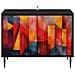 Mobile TV HEESCH 69 x 33 x 50,5 cm Rovere Nero - Foto miniatura 5