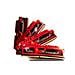 Memoria Dimm 32 GB (4 x 8GB) DDR3 1333 Mhz CL9 Non-ECC Dissipatore Rosso - Foto miniatura 1