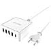 Powerstation Universale ProPower con 4 Porte USB 2.0 / 1 Porta USB Type-C Bianco - Foto miniatura 1