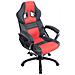 Poltrona Gaming Ufficio Pedro XL - Sedia Racing Imbottita in Similpelle - Poltrona Sport Regolabile e Reclinabile - Carico Max 150 kg Nero Rosso - Foto miniatura 1