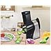 Grattuggia Formaggio Elettrica E Affettaverdura Multifunzione Acciaio 430w - Foto miniatura 5