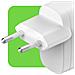 Dual USB-A Charger, 24W incl. USB-C Cable 1m, white - Foto miniatura 5