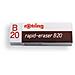 B20 Rapid Bianco 1pezzo (i) gomma per cancellare - Foto miniatura 1