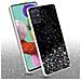 Custodia Compatibile Con Samsung Galaxy A51 5g In Nero Con Glitter - Coperchio Protettivo In Silicone Tpu Flessibile Con Glitter Scintillanti - Foto miniatura 3