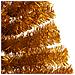 Albero di Natale Artificiale a Metà con Supporto Oro 180 cm PET - Foto miniatura 2