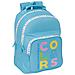 Zaino Scuola Spring Celeste 32 X 42 X 15 Cm - Foto miniatura 1