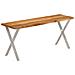 Panca Con Bordi Vivi 105 Cm In Legno Massello Di Acacia - Foto miniatura 1