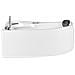 Vasca Idromassaggio Angolare Con Led Neiva Lato Destro 150 X 100 Cm Bianco - Foto miniatura 3