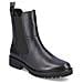 Black Casual Closed Booties Stivaletti Pelle Scarpe Donna Nero Eu 36, D8694-00 - Foto miniatura 2
